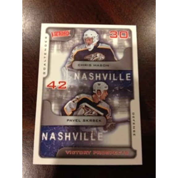 2001-02 Upper Deck UD Victory Nashville Predators Team Set 13 Cards Vokoun MINT