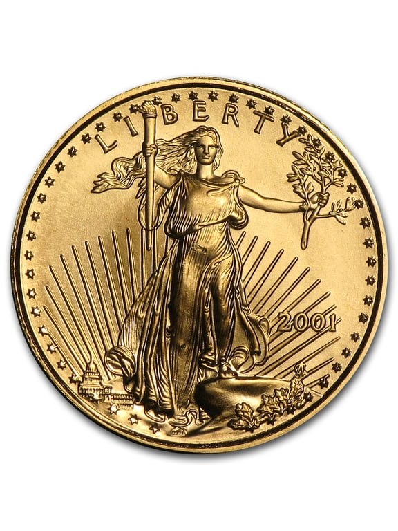 2001 1/10 oz American Gold Eagle BU