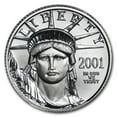thumbnail image 1 of 2001 1/10 oz American Platinum Eagle BU, 1 of 2