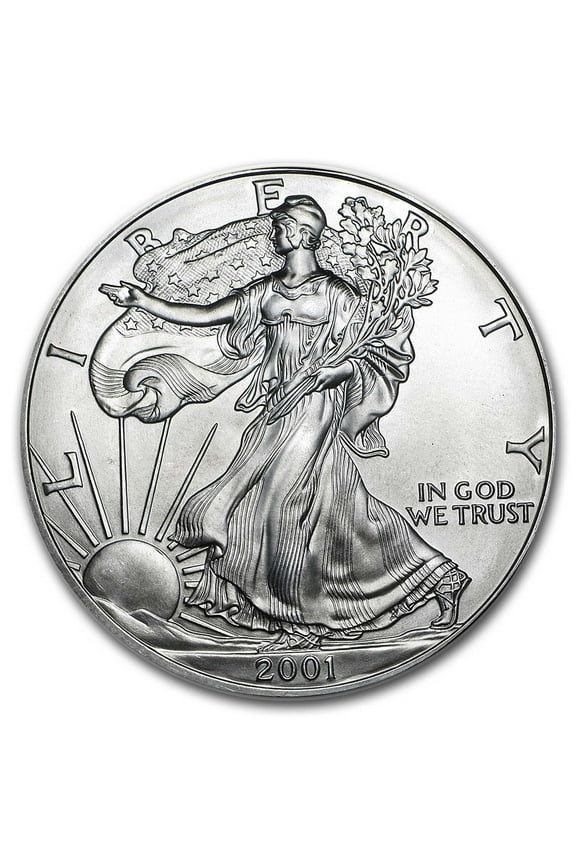 2001 1 oz American Silver Eagle BU