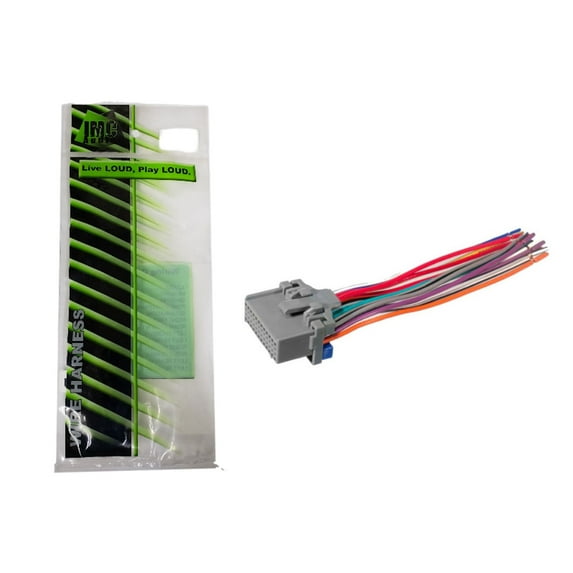 2001 2002 2003 Saturn L300 Wiring Harness for Stereo Installation