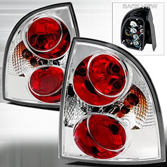 2001-2004 Volkswagen Passat 4 Door Altezza Tail Light Chrome