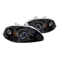 thumbnail image 1 of 2001-2005 GMC Sierra Halo Projector Headlights - Black, 1 of 1