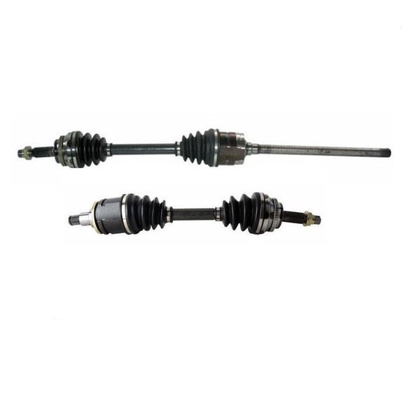 2001-2005 for Toyota Rav4 AWD Front Left & Right CV Axle Assembly - PRO CV Axle Shaft, Fits 2pc Front SUV Complete Axle