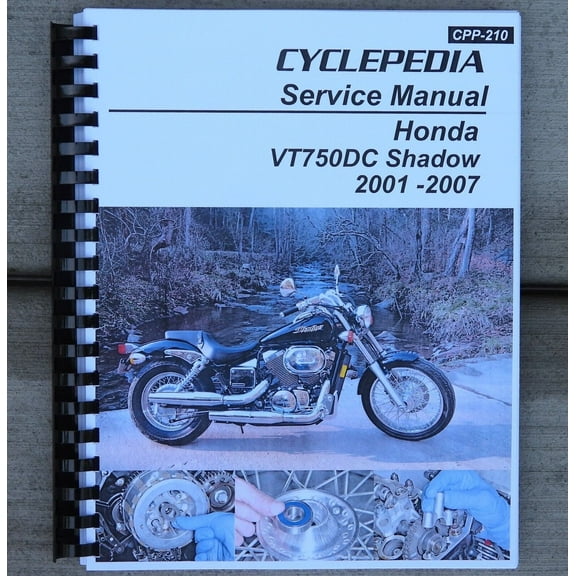 2001-2007 Honda Shadow Spirit VT 750 VT750DC SERVICE & REPAIR MANUAL