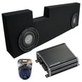 thumbnail image 1 of 2001-2014 Ford F250 F350 Super Crew Truck Harmony F104 Dual 10 Sub Box & CXA8001, 1 of 3