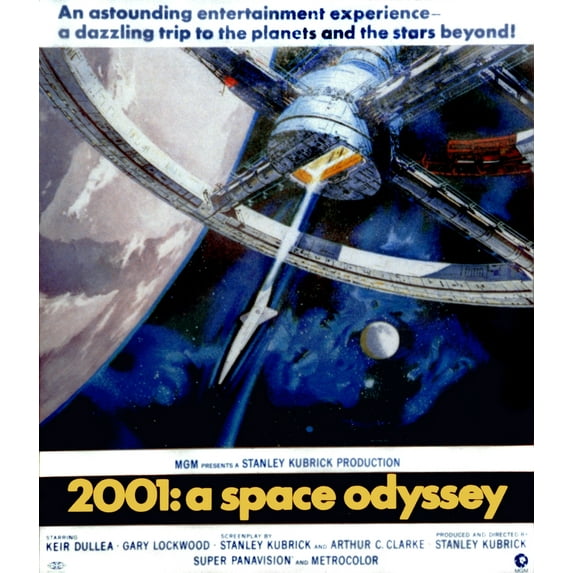 2001: A Space Odyssey 1968 Movie Poster Masterprint (24 x 36)