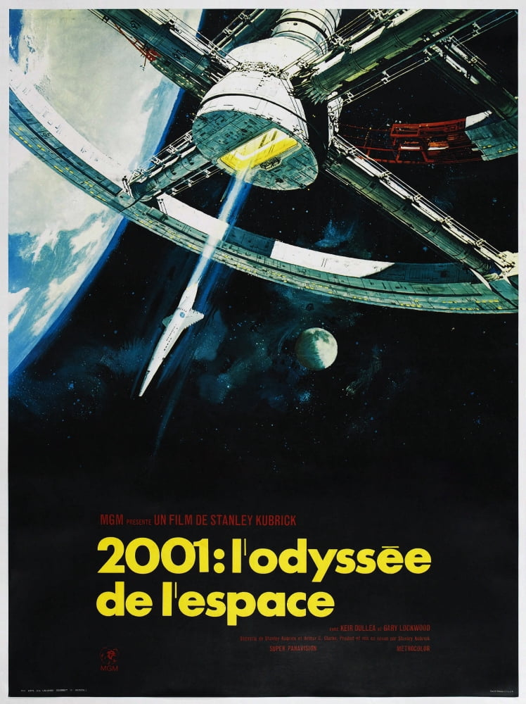 2001 A Space Odyssey Canvas Art -  (11 x 17)