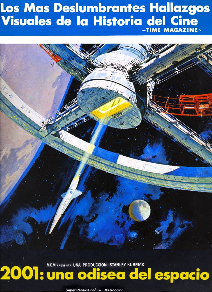 2001 A Space Odyssey Canvas Art - (11 x 17)