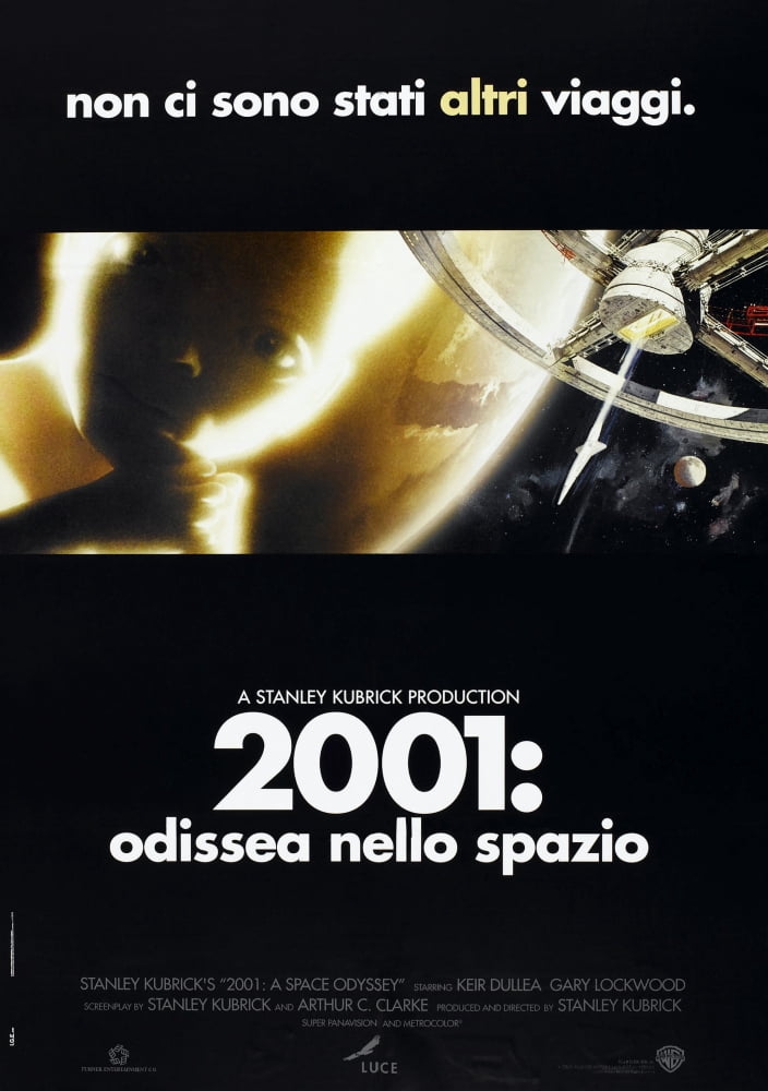 2001 A Space Odyssey Canvas Art - (11 x 17)