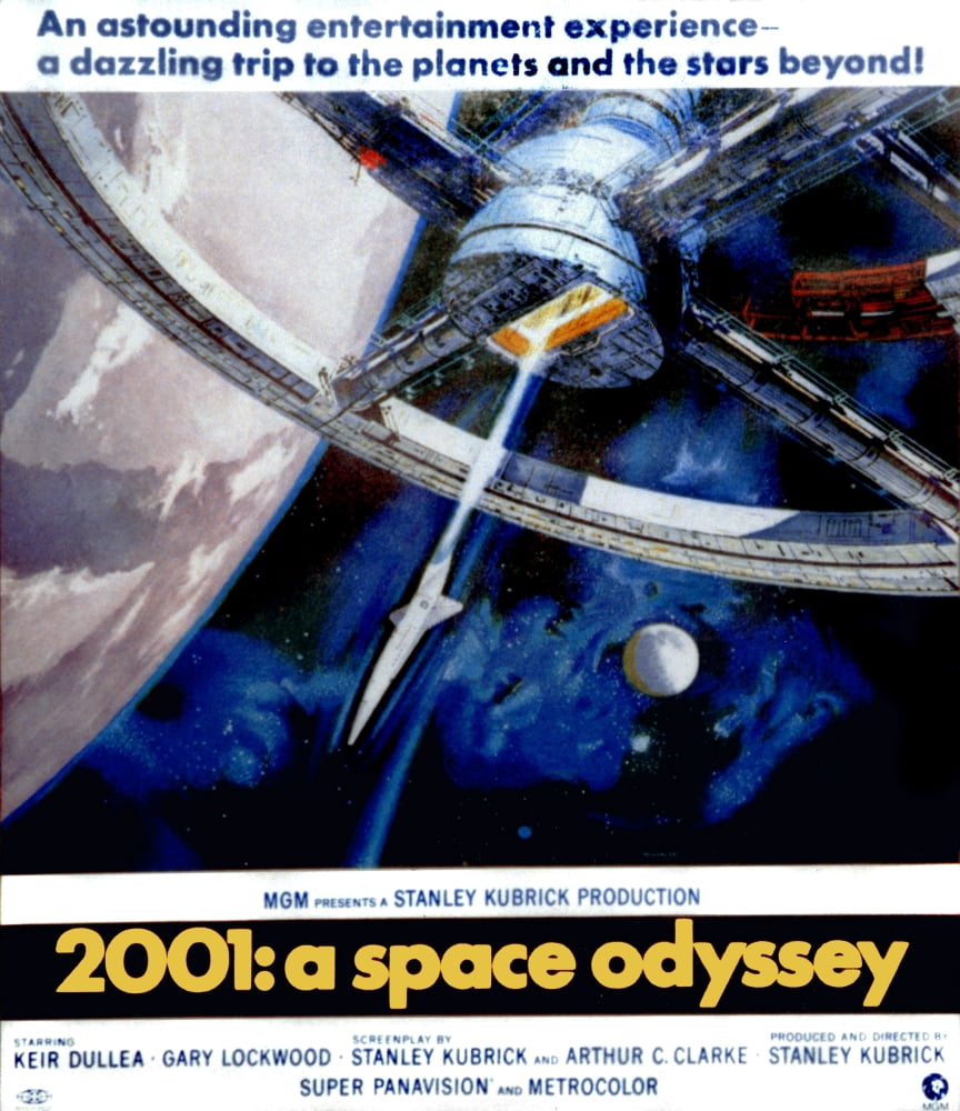 2001 A Space Odyssey Canvas Art - (24 x 36)