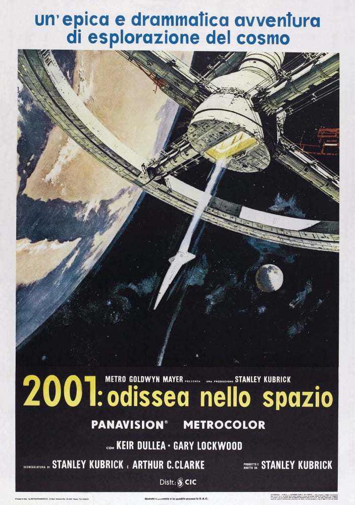 2001 A Space Odyssey Canvas Art - (24 x 36)