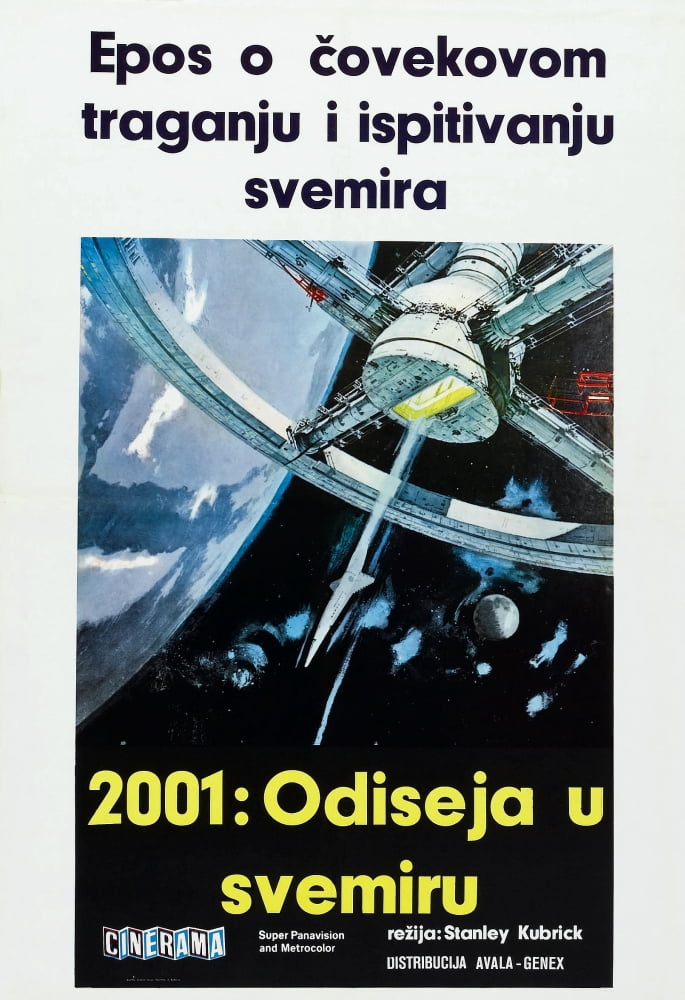 2001 A Space Odyssey Canvas Art - (24 x 36)