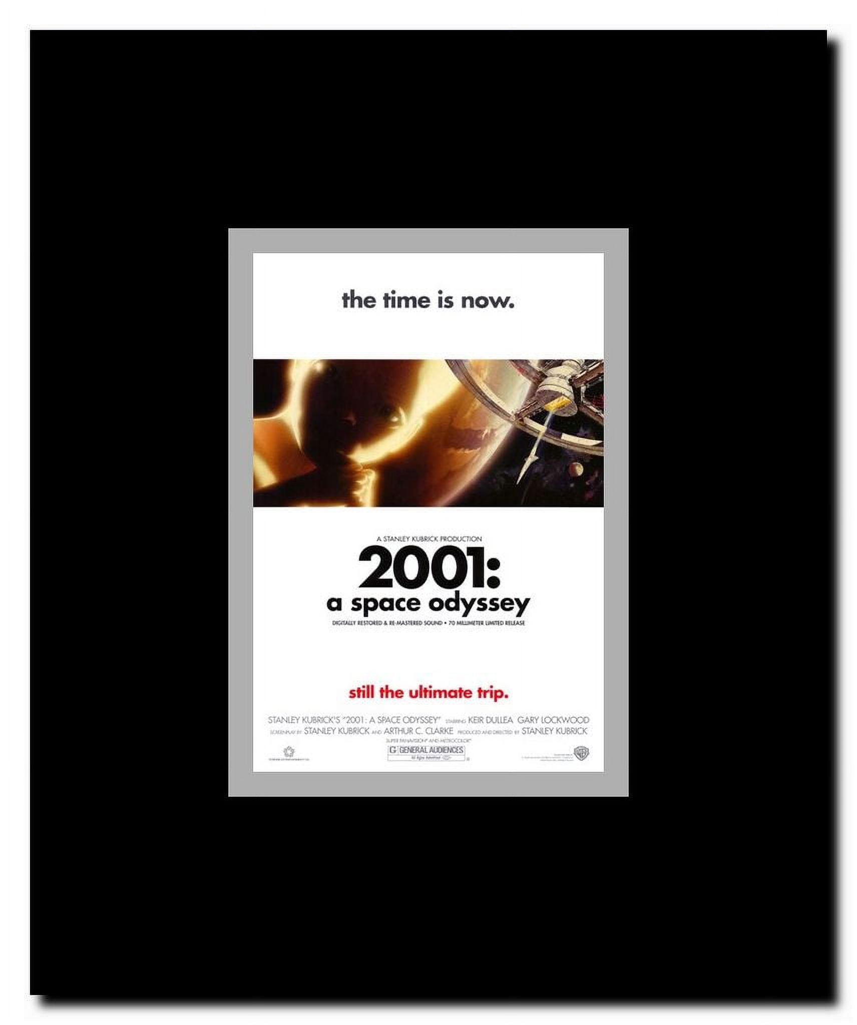 2001: A Space Odyssey Framed Movie Poster
