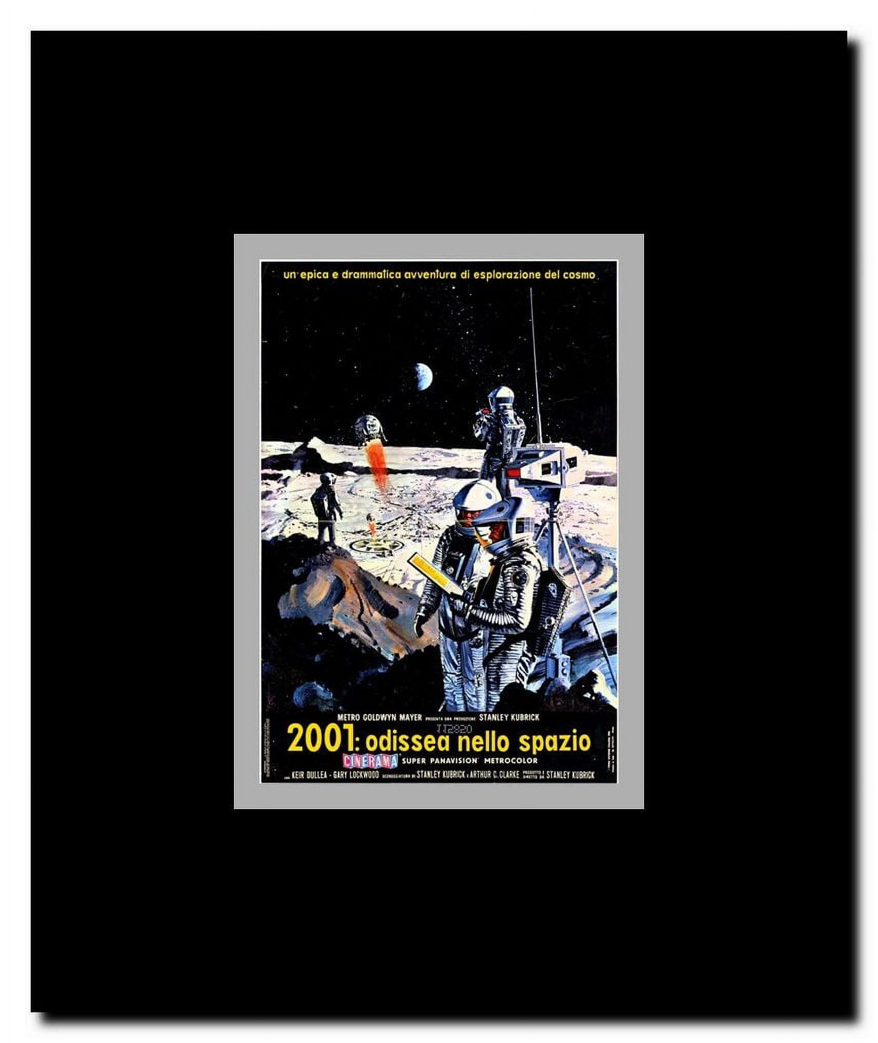 2001: A Space Odyssey Framed Movie Poster