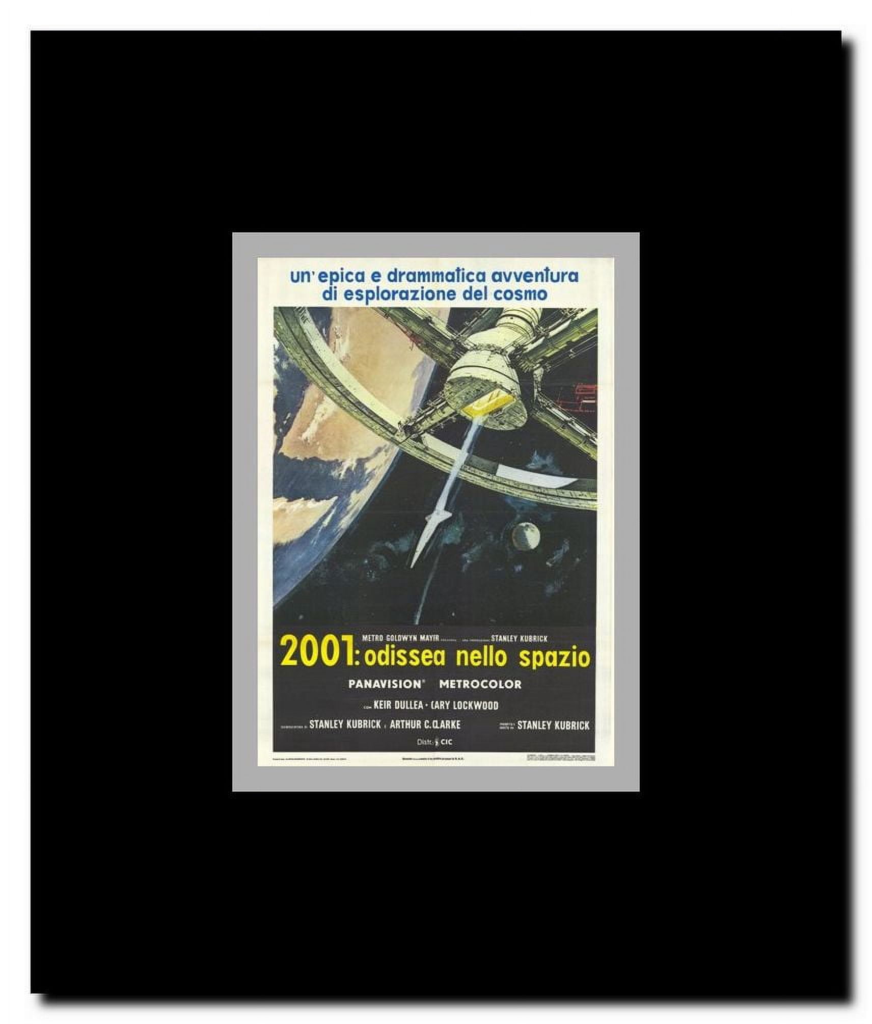 2001: A Space Odyssey Framed Movie Poster