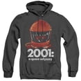 thumbnail image 1 of 2001: A Space Odyssey Space Travel Unisex Adult Pull-Over Heather Hoodie (3X-Large) Black, 1 of 3