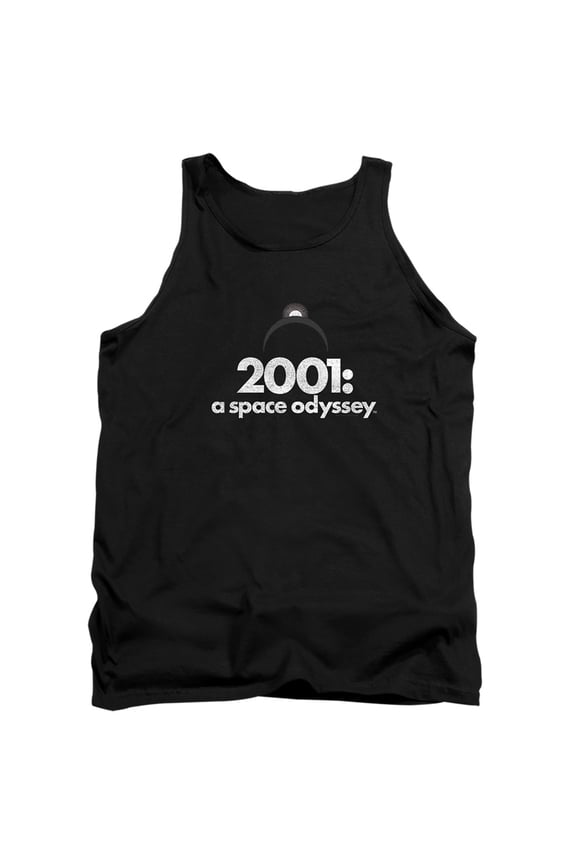 2001: A Space Odyssey Sun Logo Unisex Adult Tank Top (Large) Black