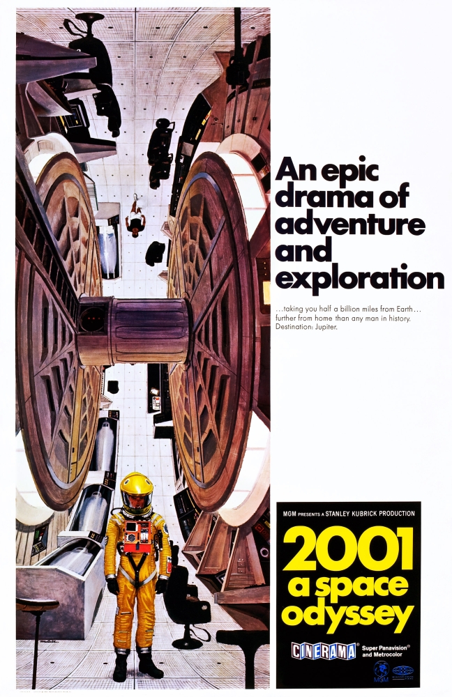 2001 A Space Odyssey U Canvas Art -  (11 x 17)