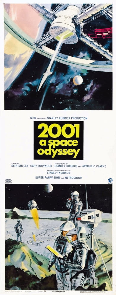 2001 A Space Odyssey U Canvas Art - (11 x 17)