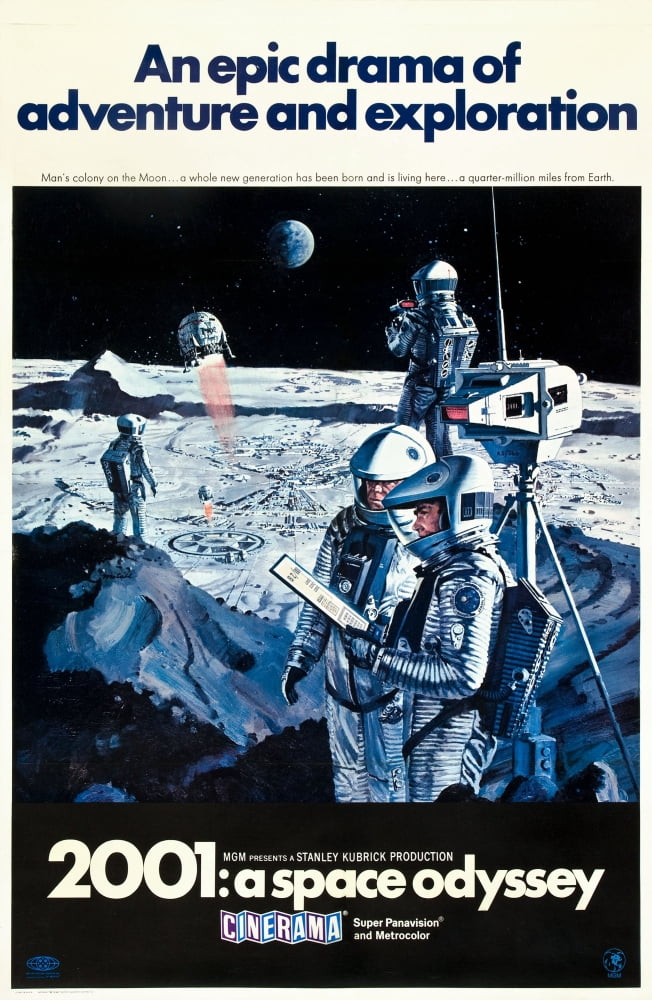 2001 A Space Odyssey U Canvas Art - (11 x 17)
