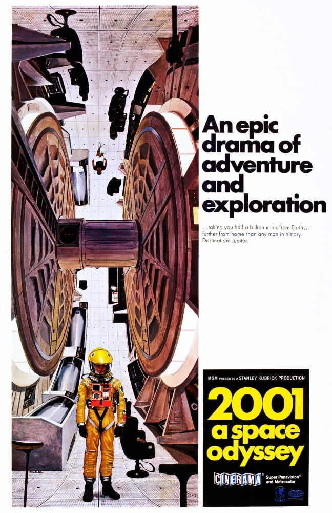 2001 A Space Odyssey U Canvas Art - (24 x 36)