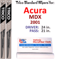 thumbnail image 1 of 2001 Acura MDX Wiper Blades (Set of 2), 1 of 3