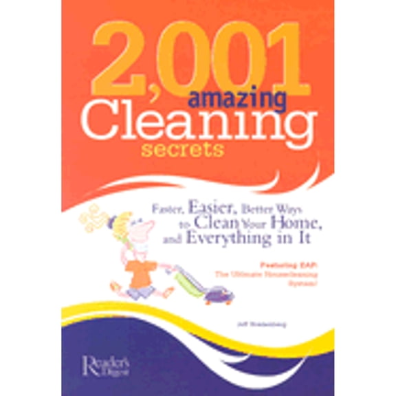 Pre-Owned 2001 Amazing Cleaning Secrets (Paperback) by Jeff Bredenberg, Robert Dolezal, Reader's Digest