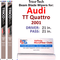thumbnail image 1 of 2001 Audi TT Quattro Beam Blade Wipers (Set of 2), 1 of 3