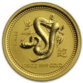 thumbnail image 1 of 2001 Australia 1/20 oz Gold Lunar Snake BU (Series I), 1 of 2