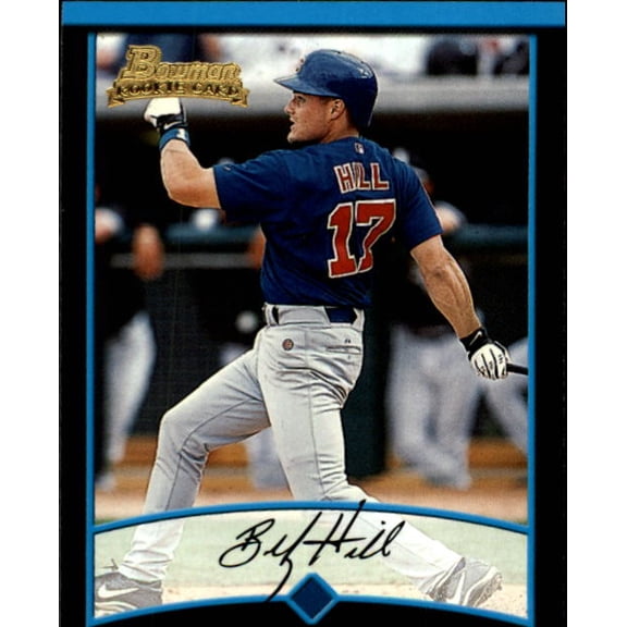 2001 Bowman Draft #BDP60 Bobby Hill RC MLB Baseball Trading Card