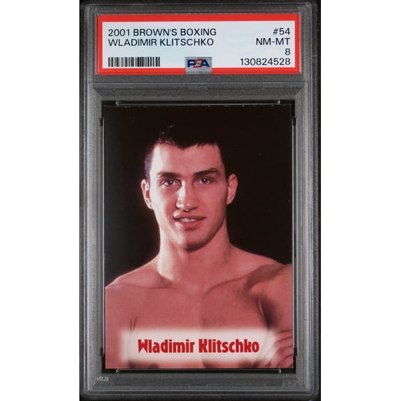 2001 Brown's Boxing Wladimir Klitschko #54 PSA 8