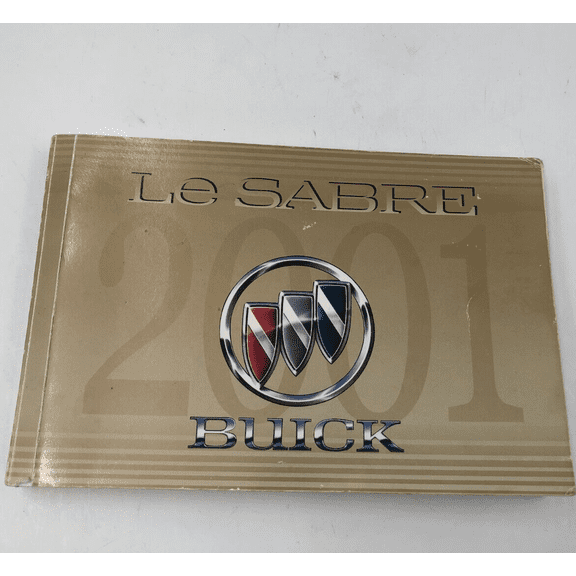 2001 Buick LeSabre Owners Manual Handbook OEM P03B26001