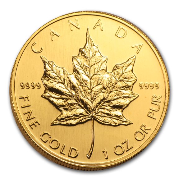 2001 Canada 1 oz Gold Maple Leaf BU