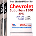 thumbnail image 1 of 2001 Chevrolet Suburban 1500 Wiper Blades (Set of 2), 1 of 3