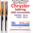 thumbnail image 1 of 2001 Chrysler Sebring Performance Beam Wipers (Set of 2), 1 of 3