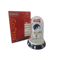 thumbnail image 1 of 2001 Coca-Cola Anniversary Clock Dome Polar Bear Porcelain Base & Dial CCM47, 1 of 5