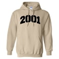 thumbnail image 1 of 2001 College Style Hoodie Sweatshirt Unisex 4X-Large Sand, 1 of 5