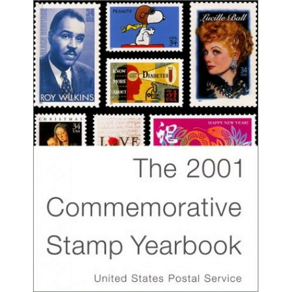 Pre-Owned The 2001 Commemorative Stamp Yearbook (Hardcover) 0060198974 9780060198978