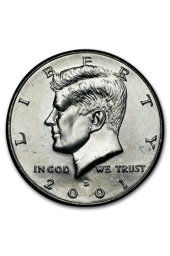 2001-D Kennedy Half Dollar BU