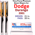 thumbnail image 1 of 2001 Dodge Durango Performance Beam Wipers (Set of 2), 1 of 3