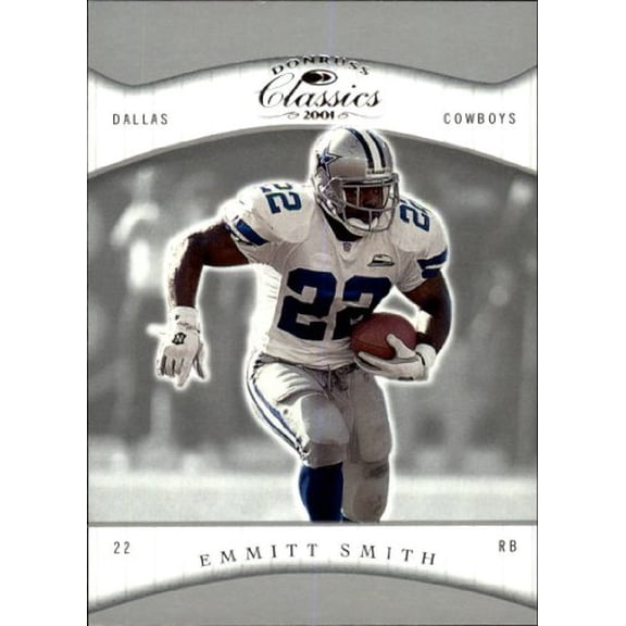 2001 Donruss Classics #23 Emmitt Smith NFL Football Trading Card