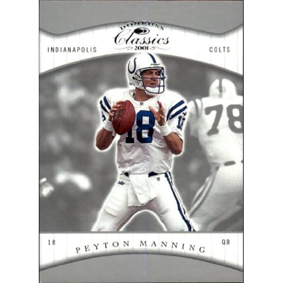 2001 Donruss Classics #37 Peyton Manning NFL Football Trading Card