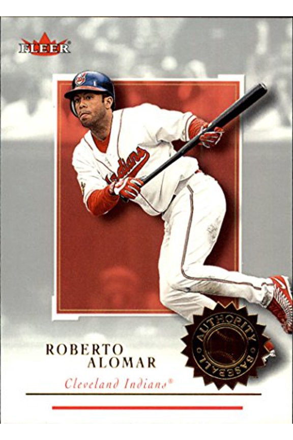 2001 Fleer Authority #18 Roberto Alomar MLB Baseball Trading Card