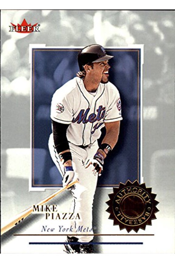 2001 Fleer Authority #42 Mike Piazza MLB Baseball Trading Card