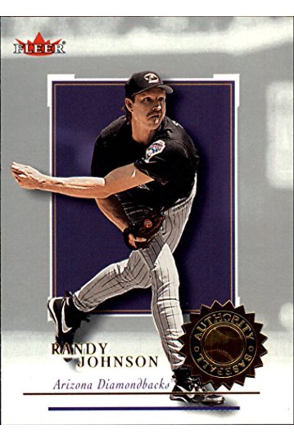 2001 Fleer Authority #86 Randy Johnson MLB Baseball Trading Card
