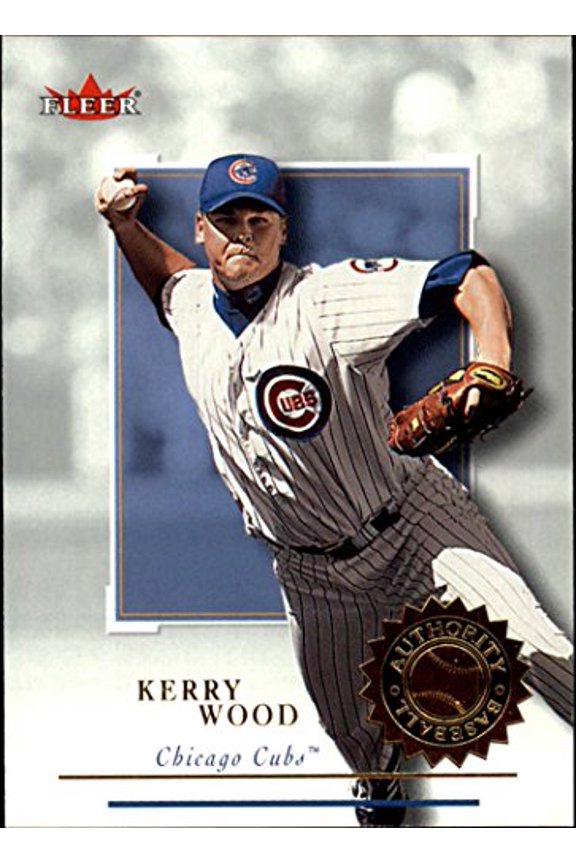 2001 Fleer Authority #91 Kerry Wood MLB Baseball Trading Card