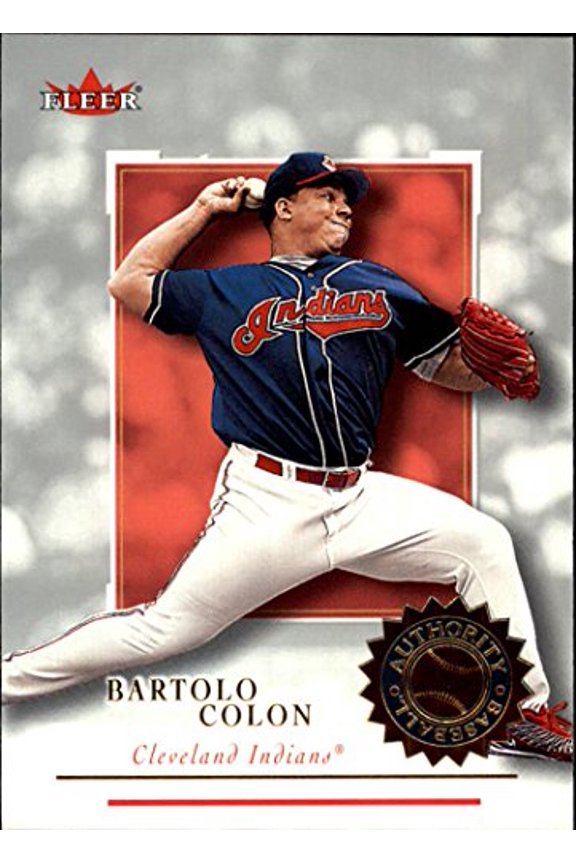 2001 Fleer Authority #93 Bartolo Colon MLB Baseball Trading Card