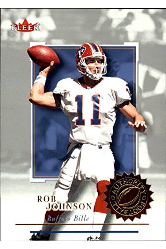 2001 Fleer Authority #95 Rob Johnson NFL Football Trading Card