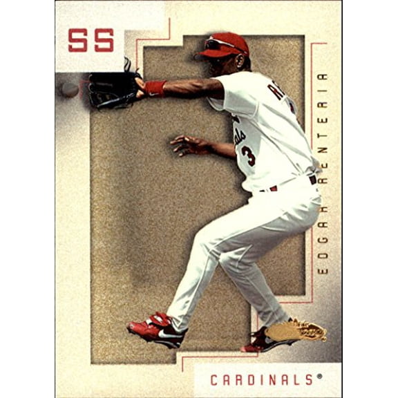 2001 Fleer Showcase #22 Edgar Renteria MLB Baseball Trading Card